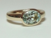585 Gelbgold mit Aquamarin