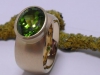 Peridotring 750 Gelbgold